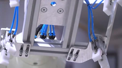  The robot moves Stock Footage 291513139