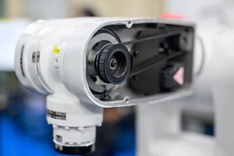 Robot operating system at manufacturing automation and robotics academy 写真素材