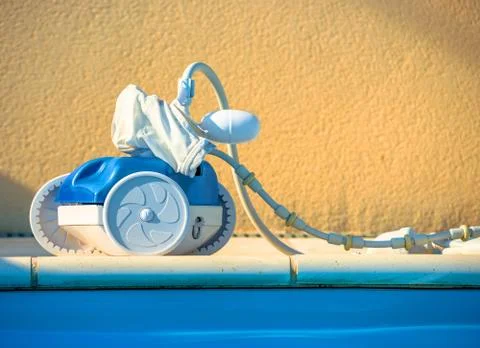 Robot pool Stock Photos