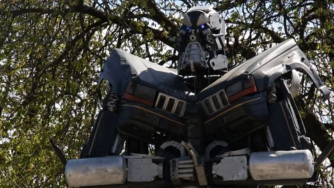 Robot Sculptures  6 動画素材 110782968