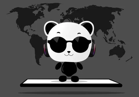 Robot shaped chatbot assistant with artificial intelligence. Cute robot Stock Illustration