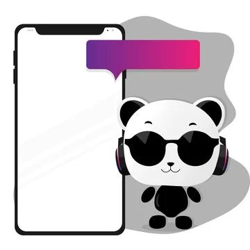 Robot shaped chatbot assistant with artificial intelligence. Cute robot Stock Illustration