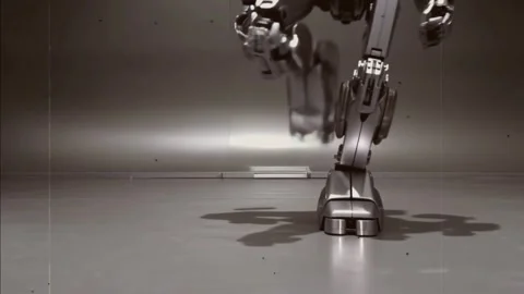 Robot  Shuffle 2 Stockbeeldmateriaal 312983360