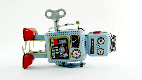 Robot side 2 Stock Footage 310251331