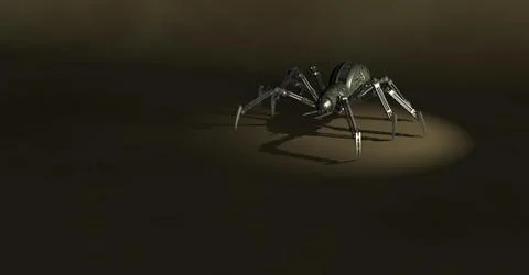 Robot spider 스톡 일러스트
