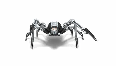 Robot spider Stock Illustration