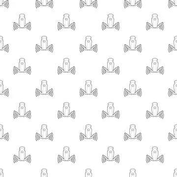 Robot spider pattern vector seamless Stock Illustration