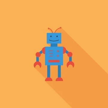 Robot toy Stock Illustration