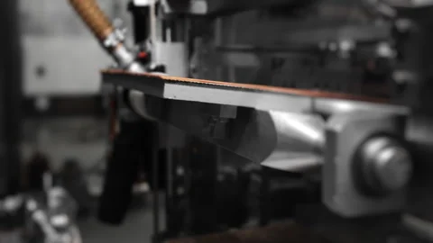 The robot turns over the wafer sheet and places it on another. Stock-Footage 278675086