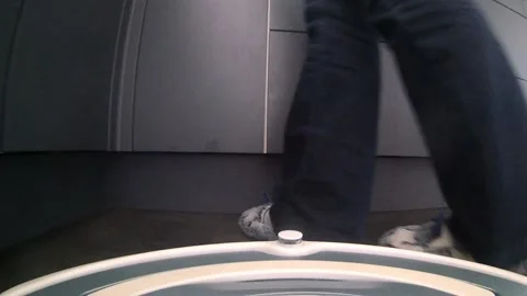 Robot vacuum cleaner Stock Footage 139338679