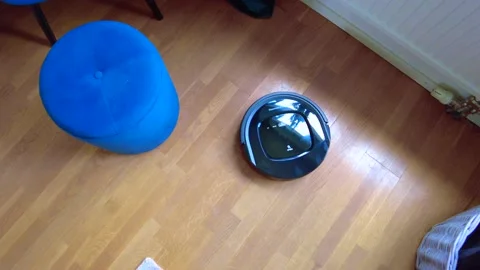 Robot Vacuum Cleaner Video stock 151837496