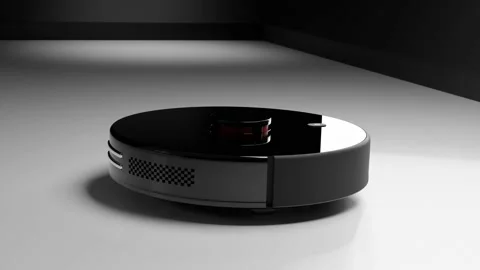 Robot Vacuum Cleaner Stock-Footage 226550882