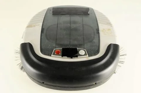 Robot vacuum cleaner Stock-Fotos