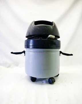 Robot-like vacuum cleaner Foto stock