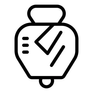 Robot vacuum cleaner using artificial intelligence icon Stock Illustration