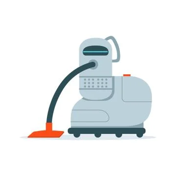 Robot vacuum cleaner vector Illustration Stock Illustration