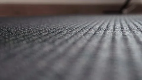 The Robot Vacuum Cleaner Works Stock Footage 152305677