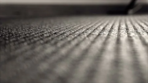 The Robot Vacuum Cleaner Works Stock Footage 152305678