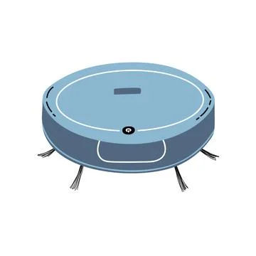 Robot vacuum icon. doodle Simple element illustration. robot vacuum symbol Stock Illustration