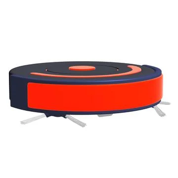 Robot Vacuum Isolated on White Stock-Illustration