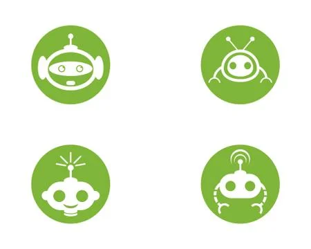 Robot vector icon Stock Illustration