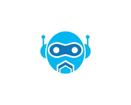 Robot vector icon Stock Illustration