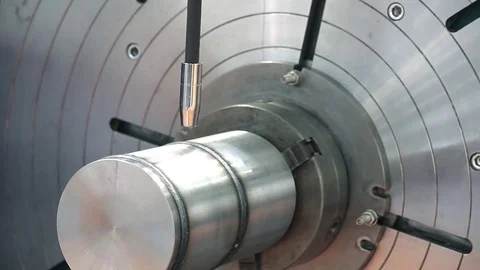 Robot welding process Stock Footage 72287429