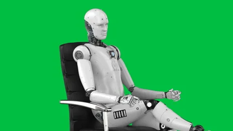 Robot060 Video stock 143128357