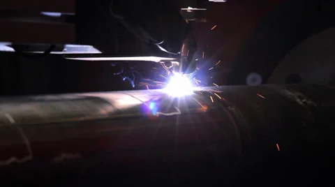 Roboter welder Stock Footage 34975442