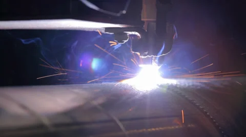 Roboter welder Stock Footage 34975821