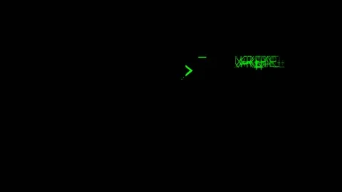 RobotHUD random debug overlay black Stock Footage 101769504