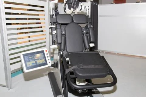 Robotic antalgic spine trak machine Stock-Fotos