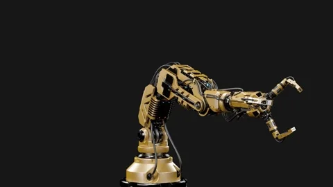ROBOTIC ARM 2 Video stock 255482653