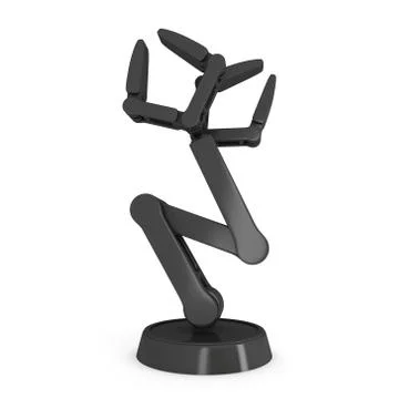 Robotic arm 3d イラスト素材