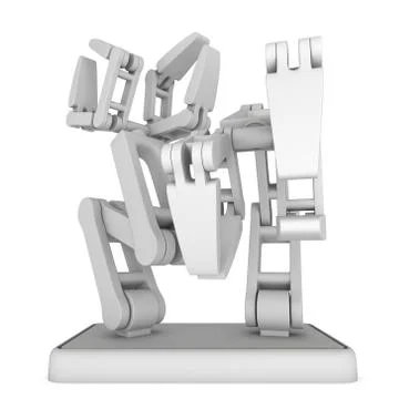Robotic arm 3d イラスト素材