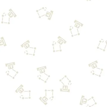 Robotic arm ai glyph vector seamless pattern イラスト素材