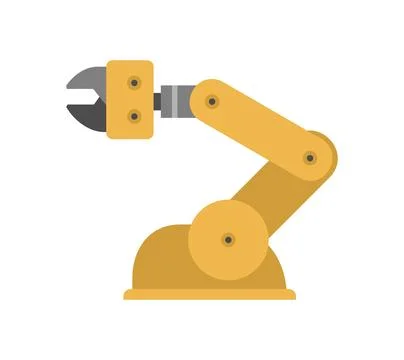 Robotic arm Stock Illustration