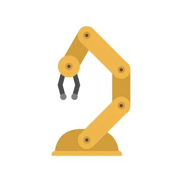 Robotic arm Stock Illustration