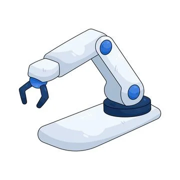 Robotic arm 스톡 일러스트