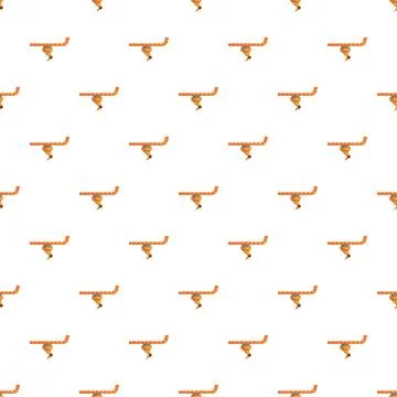 Robotic arm pattern processing material in industrial automation Illustrazione stock