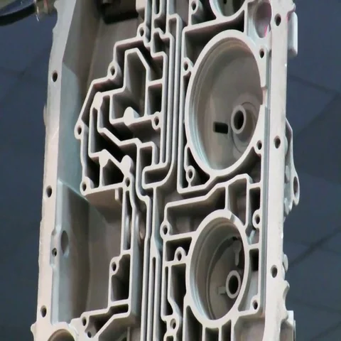 Robotic arm performing 3D scanning Video stock 69391221