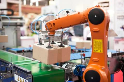 Robotic arm Stock Photos