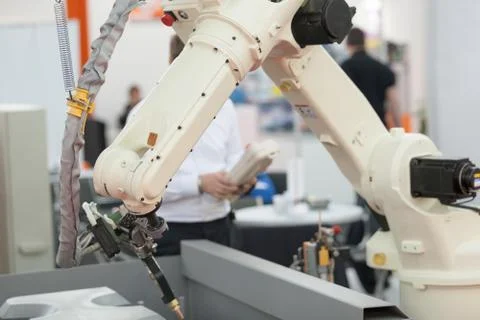 Robotic arm Stock Photos