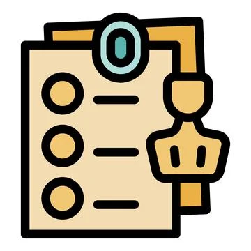 Robotic arm stamping checklist for quality control automation Stock Illustration
