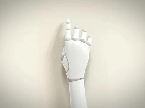 Robotic Arm Touchscreen Gestures – Pan/Drag 스톡 동영상 10818139