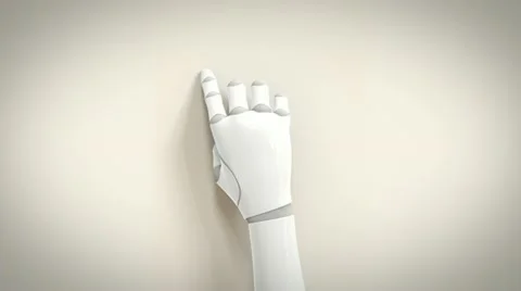 Robotic Arm Touchscreen Gestures – Pan/Drag Stock Footage 10818160