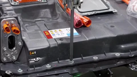 A robotic arm will precisely insert screws into the engine block. Stock Footage 289112745