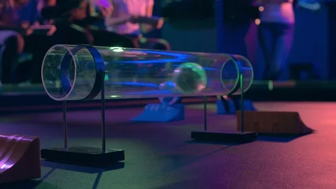 Robotic ball controlled with just a smartphone Stock Footage 114345496