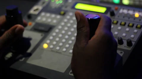 Robotic Camera Operation Stock Footage 34130818