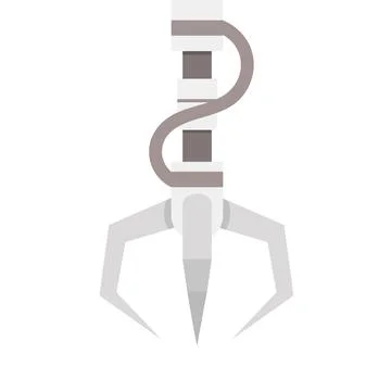 Robotic claw machine icon vector Stock Illustration